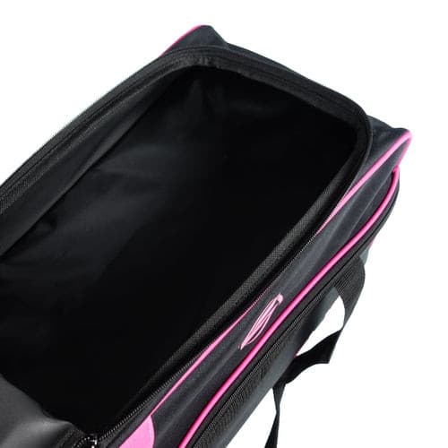 Elite Double Roller Pink Bowling Bag  2 Ball Bowling Bag –